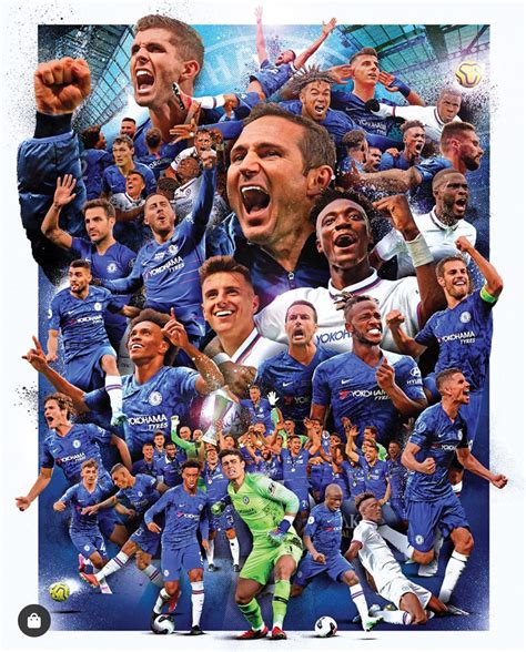 chelsea football posters